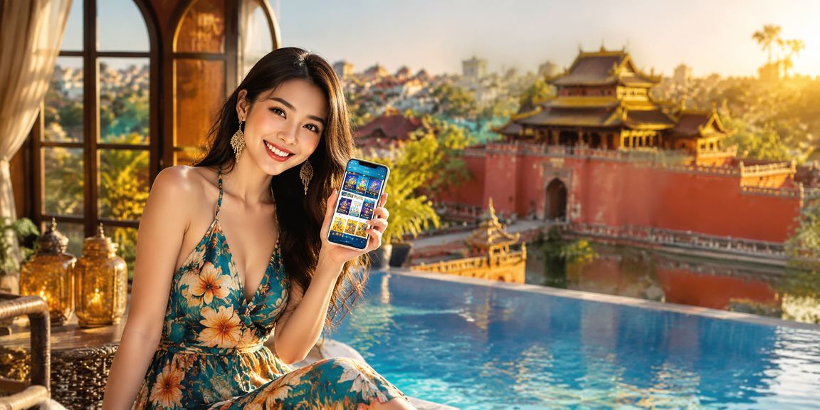 Người dùng Huế thư giãn trong quán cà phê và trải nghiệm ưu đãi VIP trên nền tảng kqbdc1